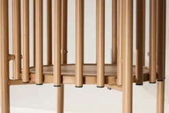 Beistelltisch Rubius – in Holzoptik