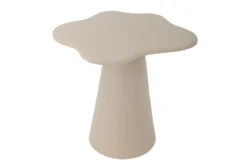 Beistelltisch Ruby – Aluminium in Naturton