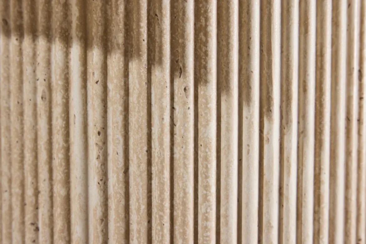 Beistelltisch Tavira – Ø60 cm in Beige