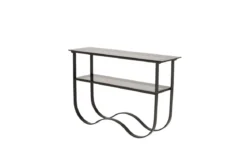 Beistelltisch Velo – modernes Design mit Glasplatte
