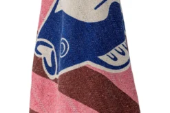 Überwurfdecke Solaia - Bunt, aus recycelter Baumwolle