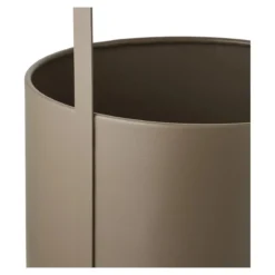 Blumentopf „Arvion“ – 2er-Set aus braunem Stahl