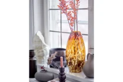 Blumentopf Briska – aus schwarzem Steingut
