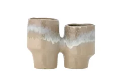 Blumentopf Doublepott – glasiertes Steingut