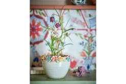 Blumentopf „Florena“ – Buntes Steingut