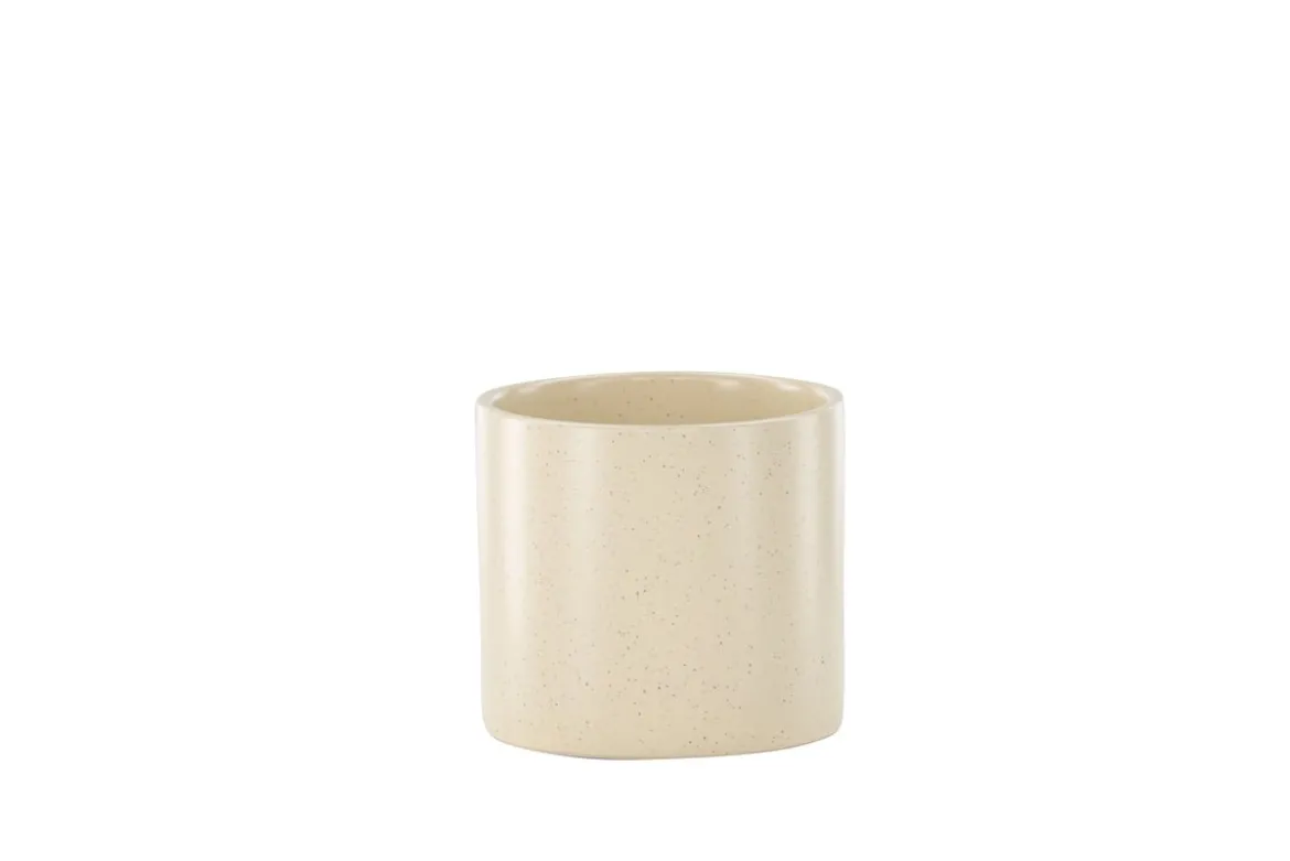 Blumentopf Lumen - im schlichten Design aus Keramik