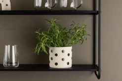 Blumentopf Lumen - im schlichten Design aus Keramik