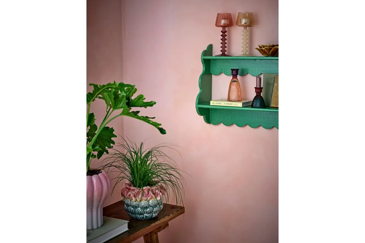 Blumentopf „Myra“ – Buntes Steingut