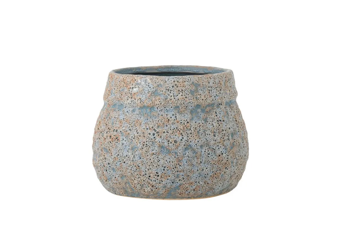 Blumentopf „Nerava“ – Graues Steingut