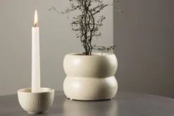Blumentopf Orin - im dezenten Design aus Keramik