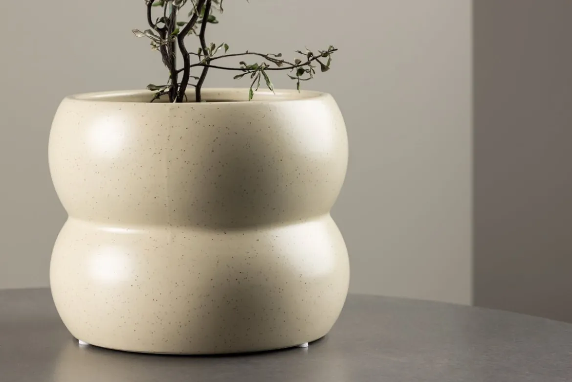 Blumentopf Orin - im dezenten Design aus Keramik