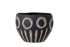 Blumentopf Ravenna – Grafisches Design in Schwarz