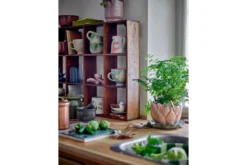 Blumentopf Seerose – Steingut mit Untertasse