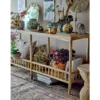 Blumentopf-Set Carmen – Blattrelief in warmer Messingoptik (3er-Set)