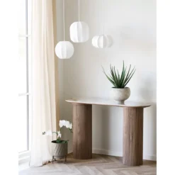 Blumentopf „Silvano“ – Graues Keramik-Design