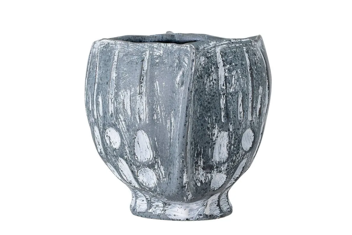 Blumentopf Skara – Nordisches Design in Blau
