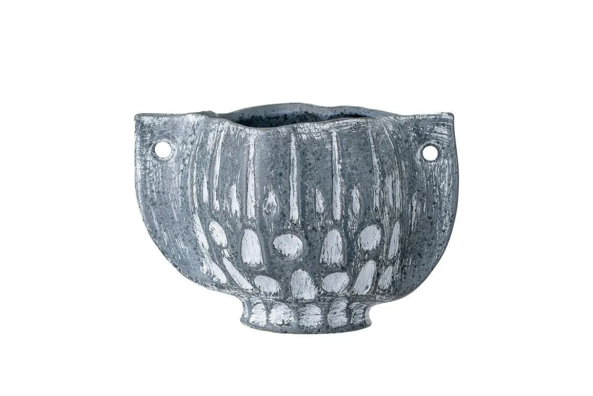 Blumentopf Skara – Nordisches Design in Blau