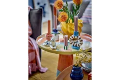 Blumentopf Solina – Mundgeblasenes Glas in warmem Gelb