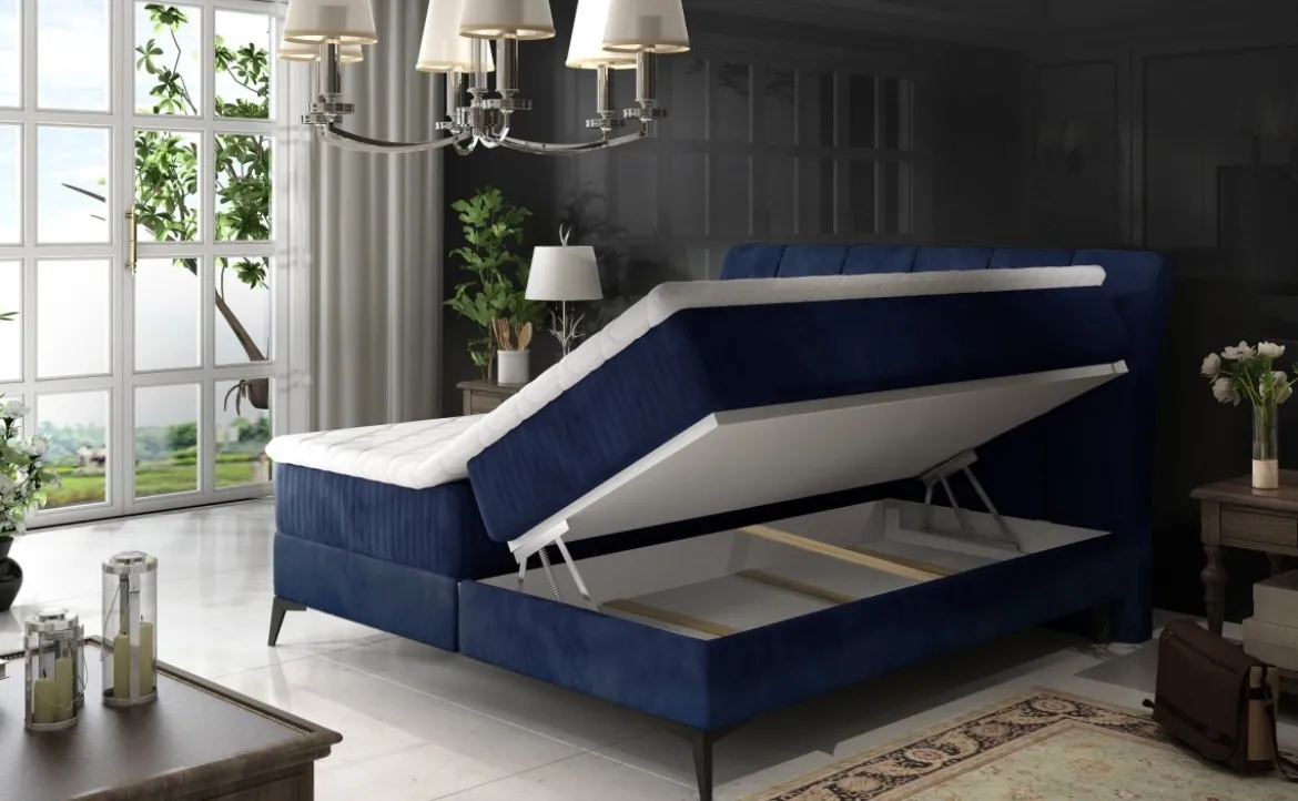 Boxspringbett Adelina mit Stauraum
