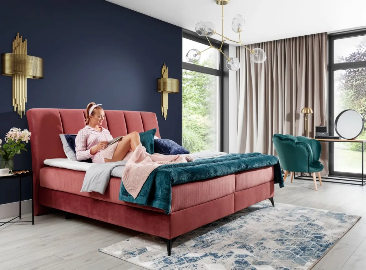 Boxspringbett Adelina mit Stauraum