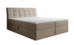 Boxspringbett Amalia Samt mit Stauraum