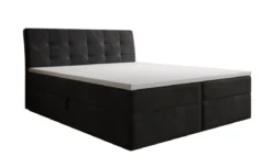 Boxspringbett Amalia Samt mit Stauraum