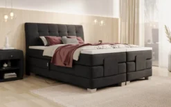 Boxspringbett Amara Samt elektrisch verstellbar