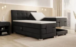 Boxspringbett Amara Samt elektrisch verstellbar