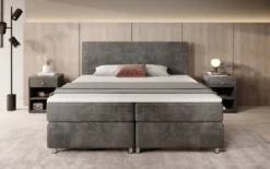 Boxspringbett Athene in Cord