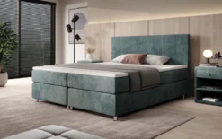 Boxspringbett Athene in Cord