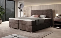 Boxspringbett Athene in Cord