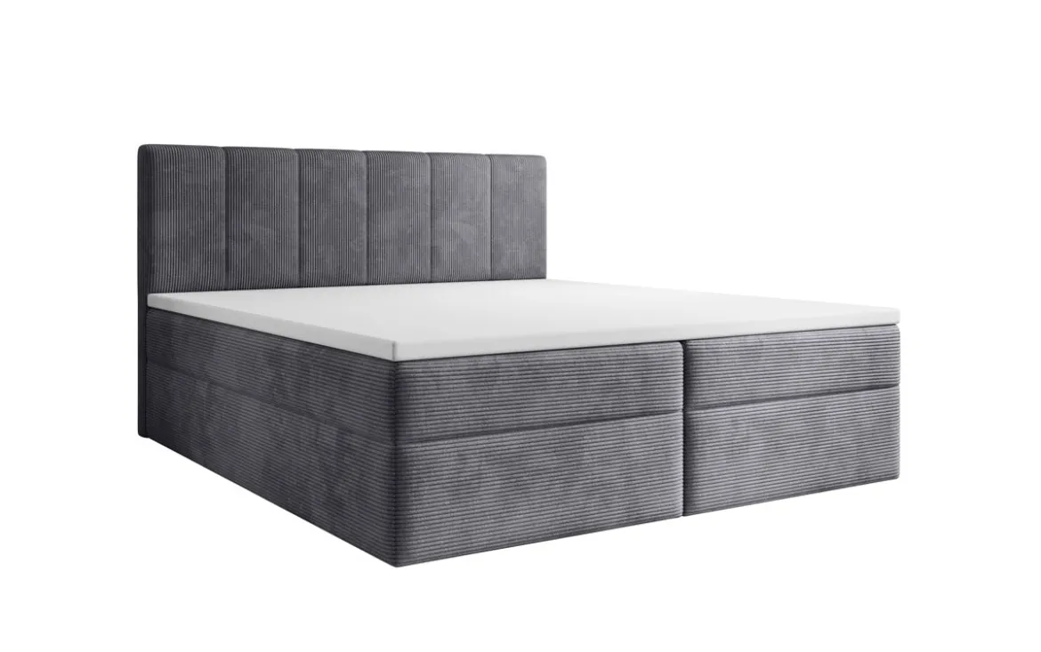 Boxspringbett Aurelia Cord mit Stauraum