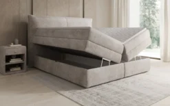Boxspringbett Avelora mit Stauraum in Cord