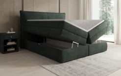 Boxspringbett Avelora mit Stauraum in Cord