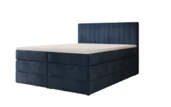 Boxspringbett Avera mit Stauraum in Samt