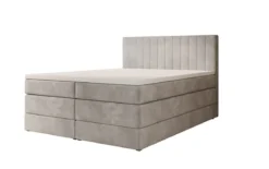 Boxspringbett Avera mit Stauraum in Samt