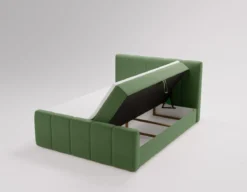 Boxspringbett Bergamo Samt mit Stauraum