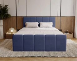 Boxspringbett Bergamo Samt mit Stauraum