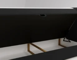 Boxspringbett Bergamo Samt mit Stauraum