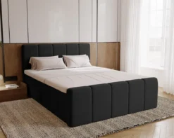 Boxspringbett Bergamo Samt mit Stauraum