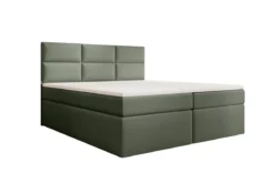 Boxspringbett Carito Bouclé mit USB und Stauraum