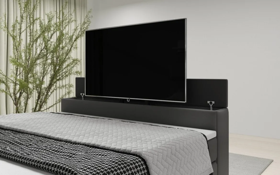 Boxspringbett Carre mit TV Lift und USB