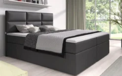 Boxspringbett Carre mit USB-Anschluss