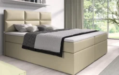 Boxspringbett Carre mit USB-Anschluss