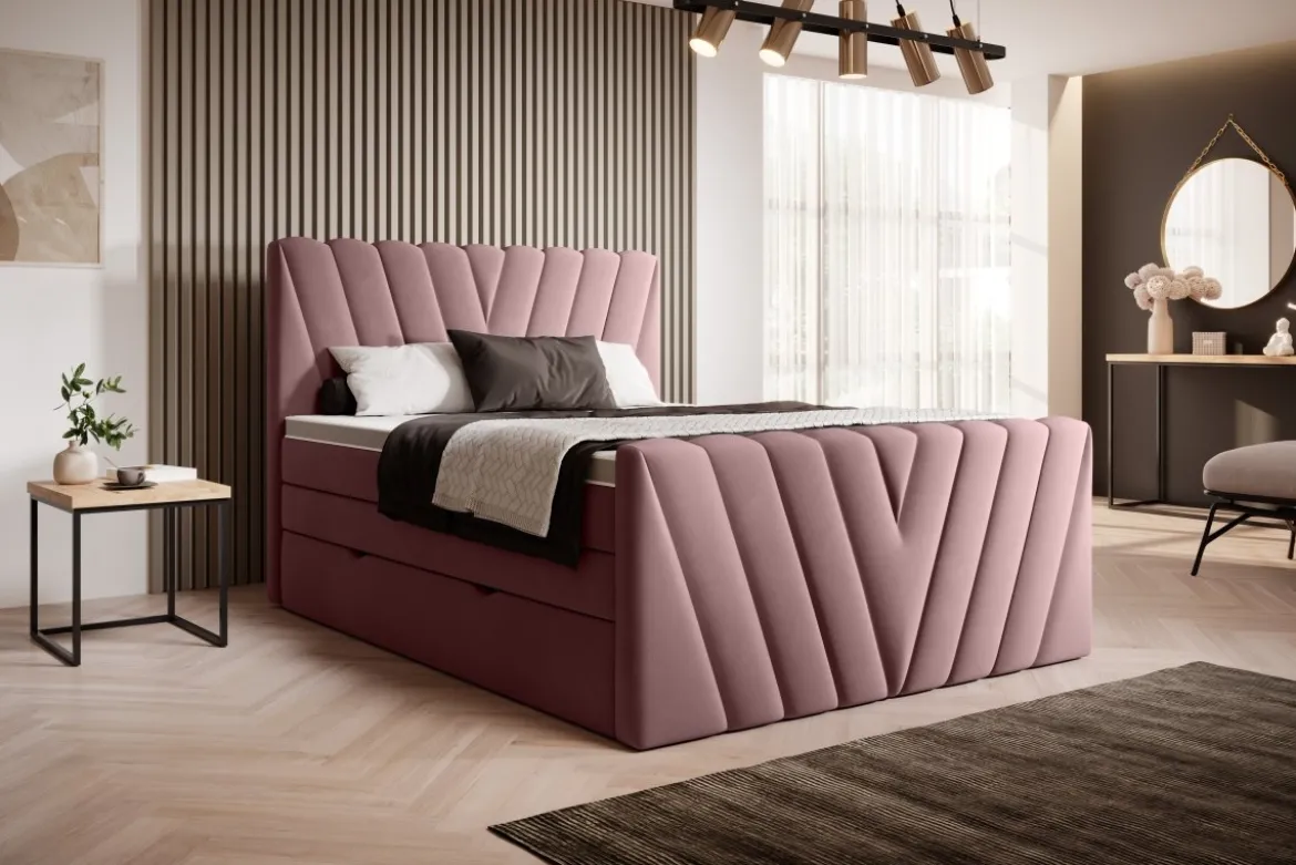 Boxspringbett Celia mit Stauraum