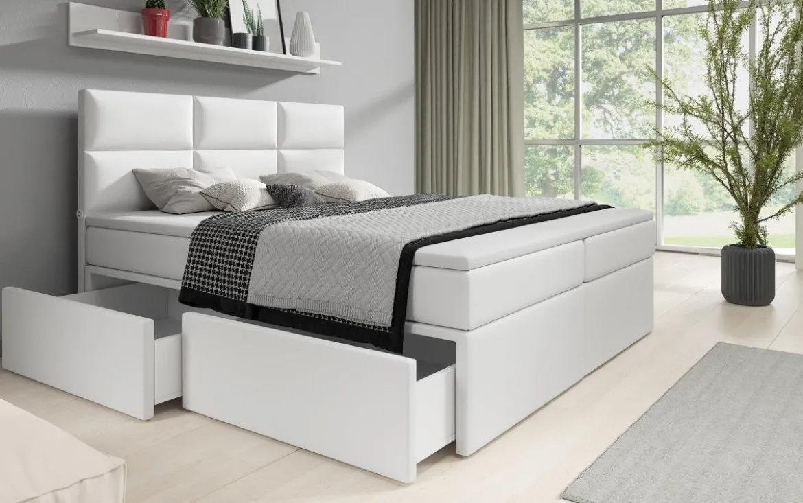 Boxspringbett Citaro mit USB und Stauraum