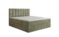Boxspringbett Como in Cord mit Stauraum