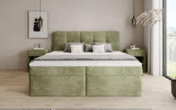 Boxspringbett Cozy II in Cord mit Stauraum