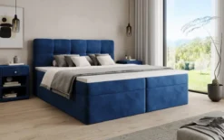 Boxspringbett Cozy II Samt mit Stauraum