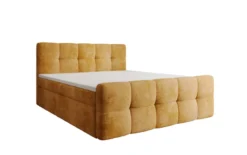 Boxspringbett Cozy in Cord mit Stauraum